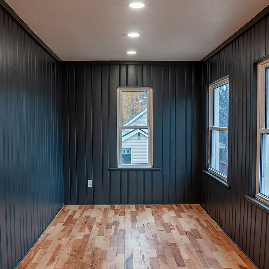 A recently renovated vermont property